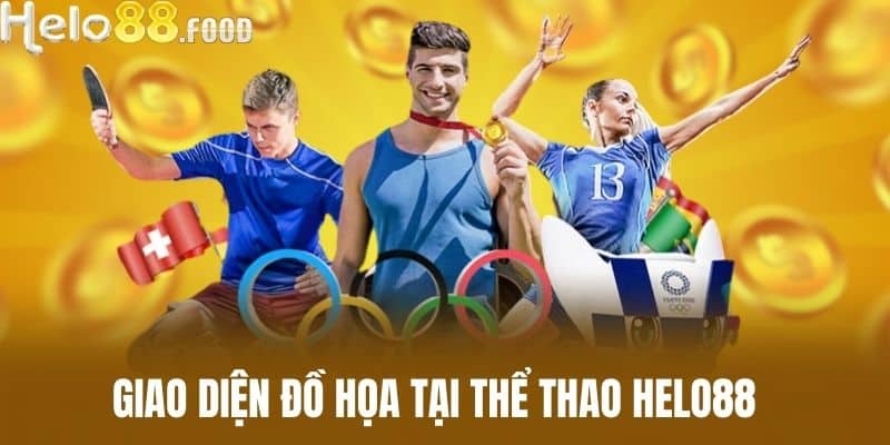 Giao diện đồ họa tại thể thao HELO88